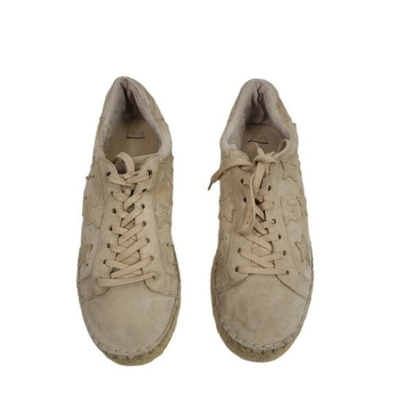 Marc Fisher Marcia Star Leather Espadrilles Sneakers 9M - Picture 2 of 9